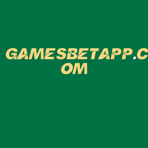 Logo da GAMESBETAPP